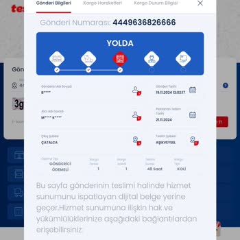Kargo Takip Sorunu Ve Müşteri Hizmetleri Yetersizliği