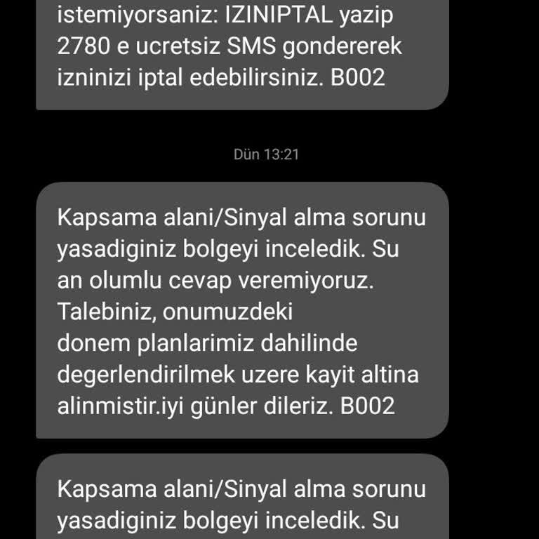 Turkcell'in Yüksek Faturaları Ve Yetersiz Hizmeti