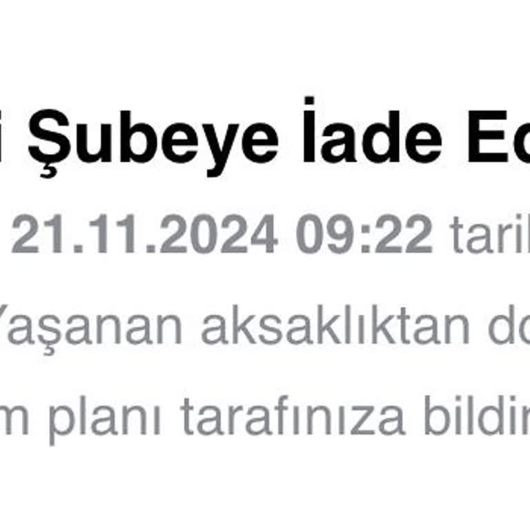 Adres Değişikliği Sonrası Kargo Teslimatında Yaşanan Sorunlar