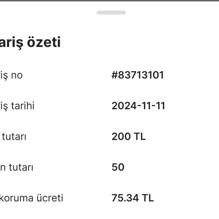 Gardrops Siparişim Kargoya Verilmedi, İptal Edemiyorum