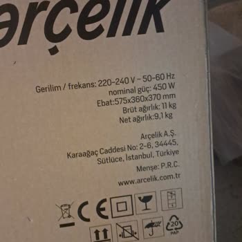 Yanlış Yönlendirme İle Satın Alınan Düşük Güçlü Süpürge