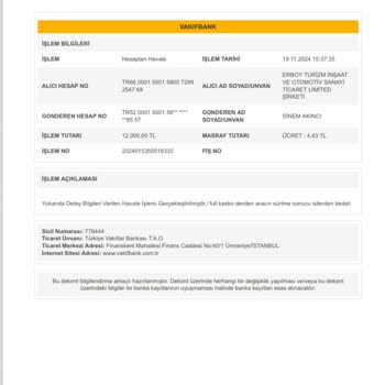 Kiralık Araçta Gizli Kasko Ve Haksız Ücret Talebi