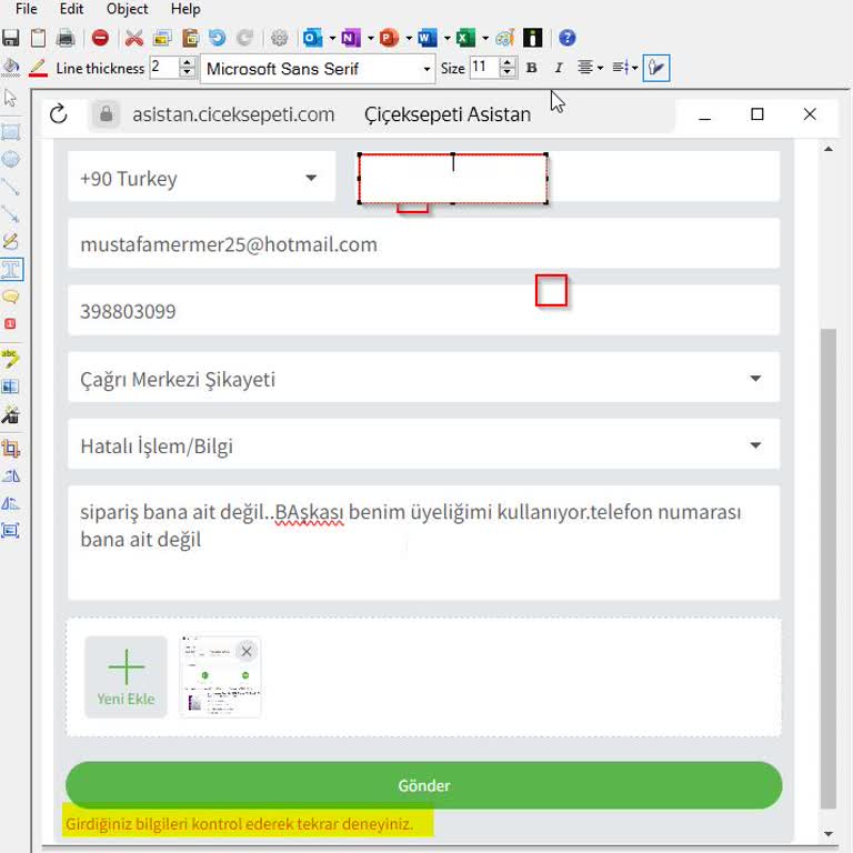 Çiçek Sepeti'nde Şüpheli İşlem Ve Ulaşılamayan Destek Hattı