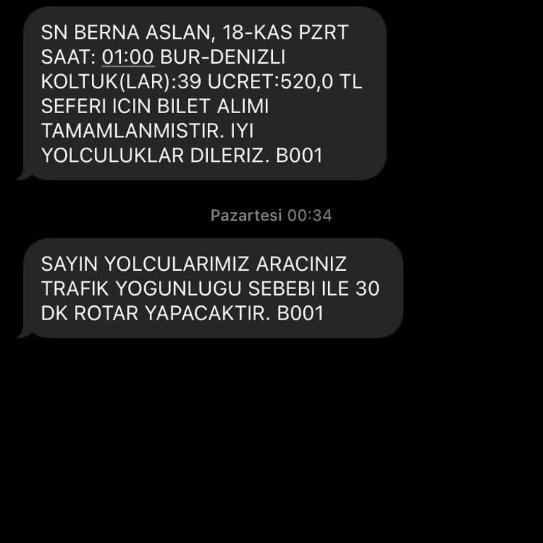 Gece Yolculuğunda Kadın Yolcuya Rahatsız Edici Koltuk Değişikliği