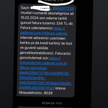 Sadenet Müşteri Hizmetlerine Ulaşamama Ve Onaysız Fiyat Değişiklikleri