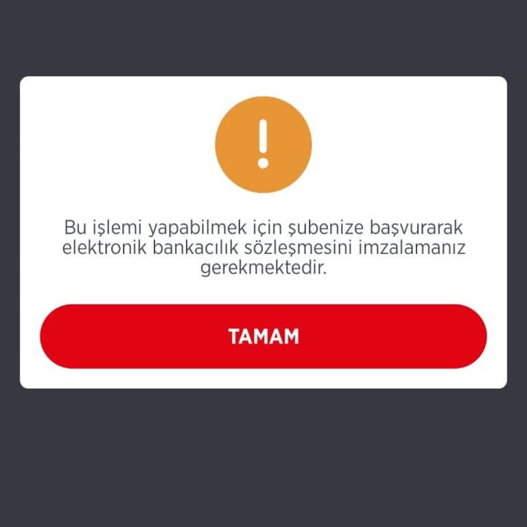 Ziraat Bankası'nda Şubeye Gitmeden İnternet Bankacılığı Sorunu