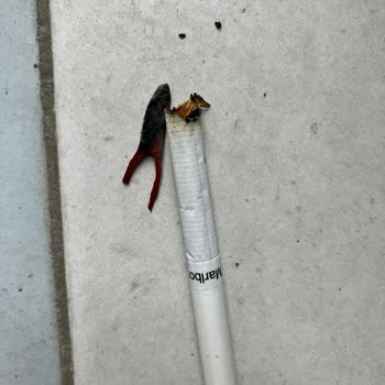 Marlboro Touch Sigara İçinden Kauçuk Parça Çıktı