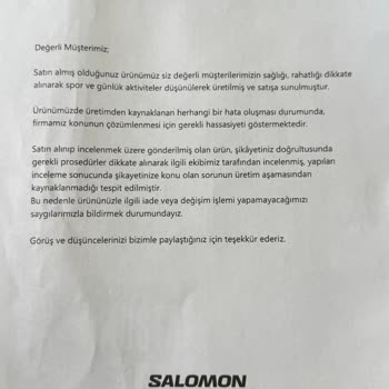 Ayakkabı Kalitesizliği Ve Müşteri Hizmetleri Hayal Kırıklığı
