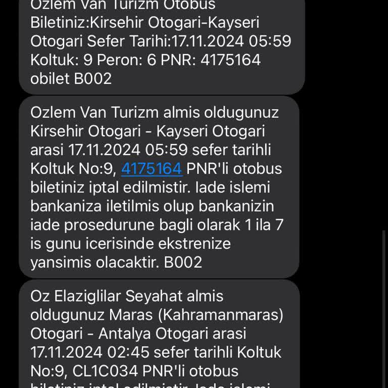 Obilet Uygulaması Ve Banka Arasında İade Sorunu