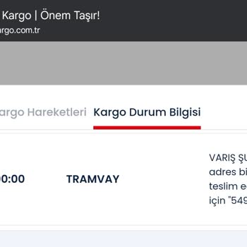 Yanlış Adres Gerekçesiyle Geciken Kargo Teslimatı