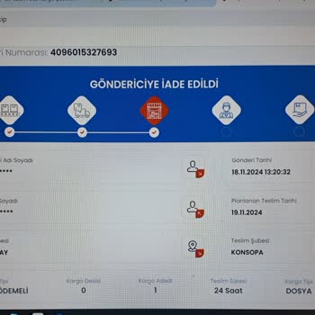 Yanlış Adres Gerekçesiyle Geciken Kargo Teslimatı