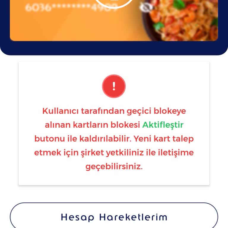 Edenred Blokesiyle Mağduriyet