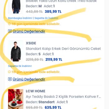 LCW Online Alışverişte Eksik Ürün Sorunu
