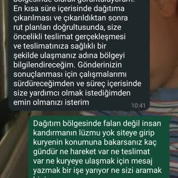 Kargo Teslimatı Sorunu Ve İletişim Eksikliği