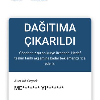 Kargo Teslimatı Sorunu Ve İletişim Eksikliği