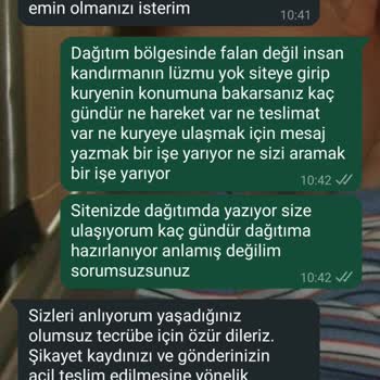 Kargo Teslimatı Sorunu Ve İletişim Eksikliği