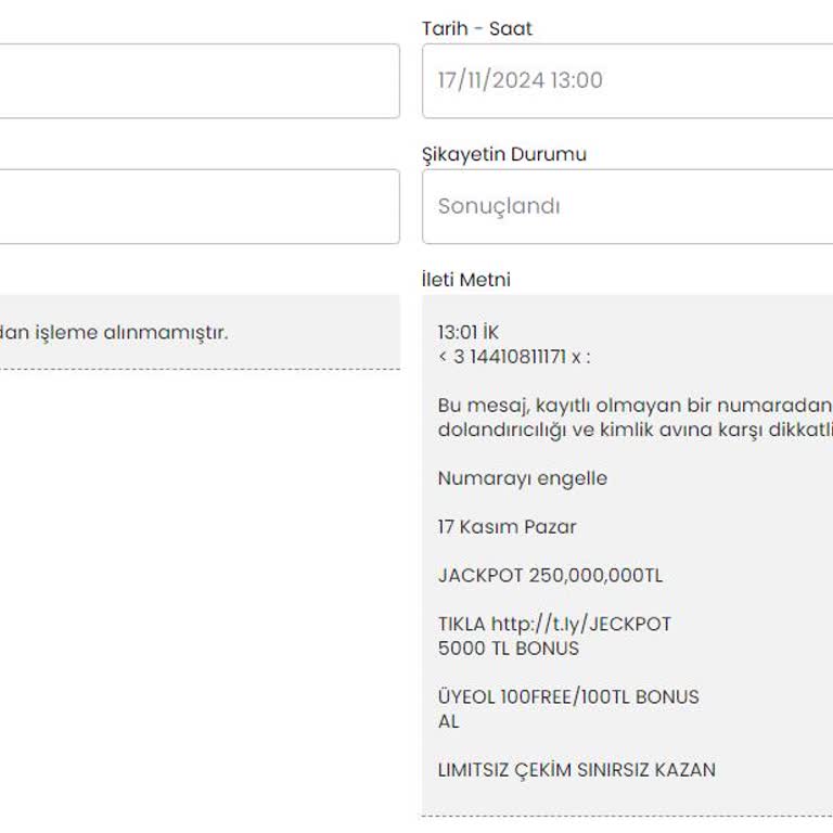 Yasadışı Bahis SMS'leri İçin Çözüm Arayışı