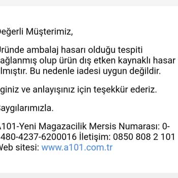 Kırık Televizyon Ve İade Sorunu