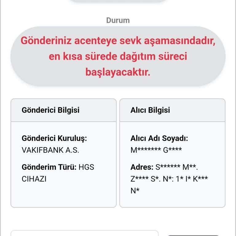 Kayıp Kargo Ve Ulaşılmaz Şube Sorunu