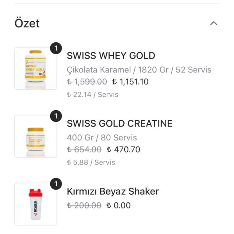 Swiss Nutrition Sipariş Gecikmesi Ve İlgisizlik