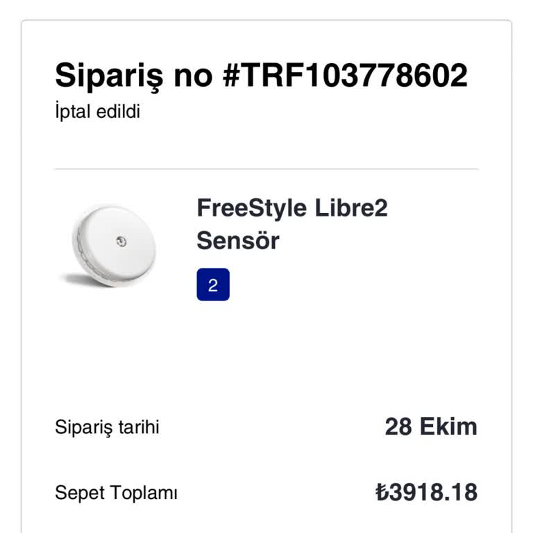 Abbott Freestyle Libre 2 Sensör İadesinde Yaşanan Gecikme Ve Güven Kaybı