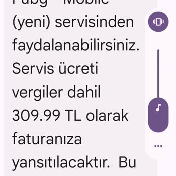 PUBG (Pubgmobile.com) Yanıltıcı Mesajlarla Mağduriyet