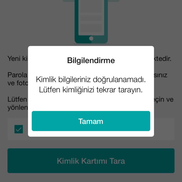 Garanti BBVA Mobil Uygulamasında Kimlik Doğrulama Sorunu