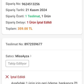 Trendyol'da Haksız Fiyat Artışı Ve Sipariş İptali