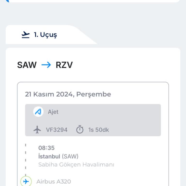 Anadolu Jet Uçağına Bilet Krizi