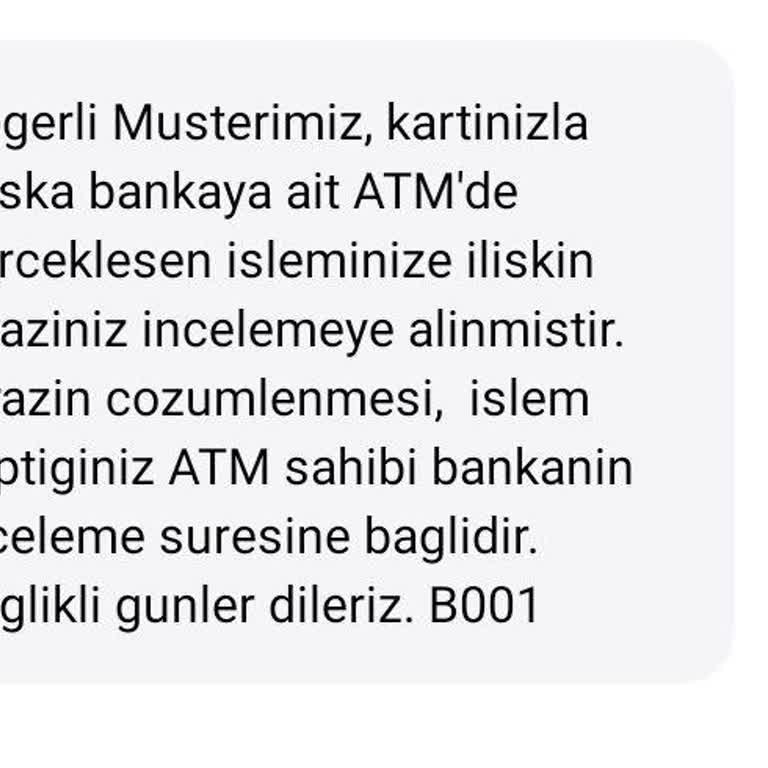 Bankamatik 1500 TL'yi Yuttu, 11 Gündür Çözüm Yok