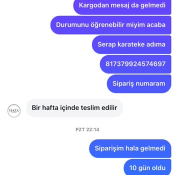 İlgisiz Satıcı Ve Geciken Kargo Sorunu