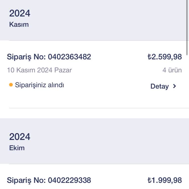 Stokta Olan Ürünler İçin İptal Ve İletişimsizlik