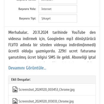 İletişim Sorunları Ve Beklenmedik Ücretlendirme