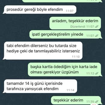 İade Sürecinde Gecikme Ve Kötü İletişim Deneyimi