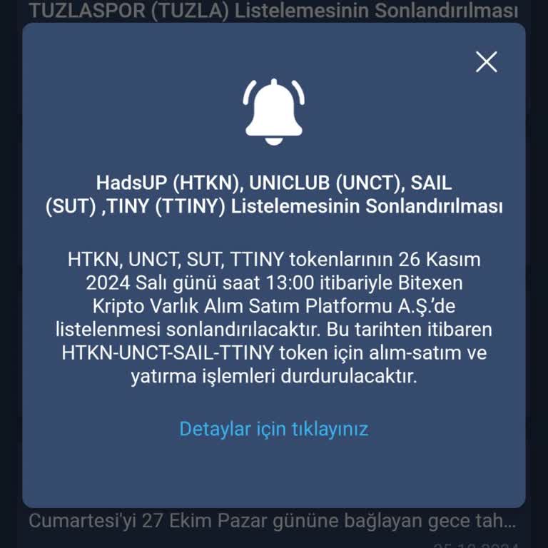 Bitexen Üzerinde HTKN Token Mağduriyeti