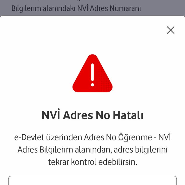 Vodafone Pay Adres Hatası Ve Bakiye Sorunu