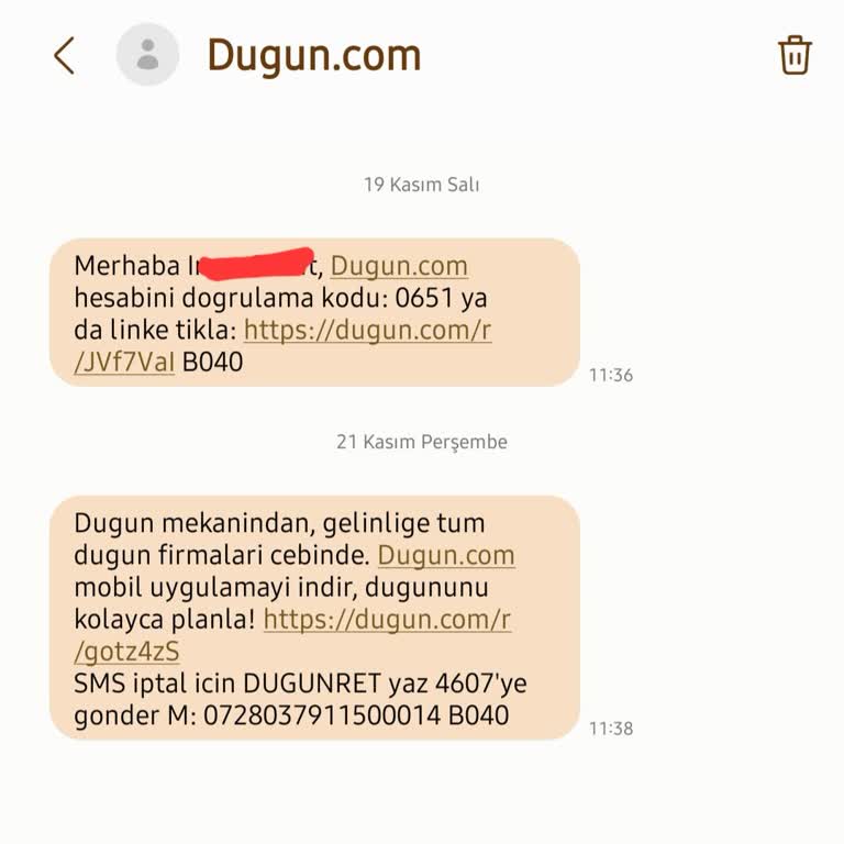 Kişisel Verilere Saygı Gösterilmeyen İletişim