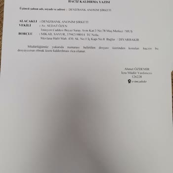 Haciz Kaldırma İşleminde Yaşanan Sorunlar