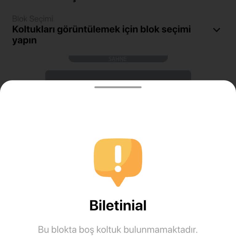 Biletinial.com Fındıkkıran Bileti İçin Online Satışta Hayal Kırıklığı