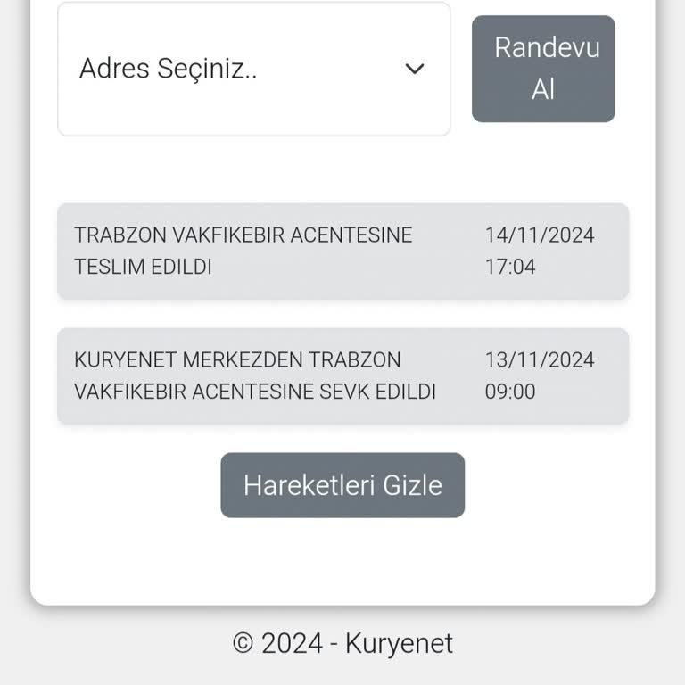 Önemli Kartımın 8 Gündür Teslim Edilmemesi
