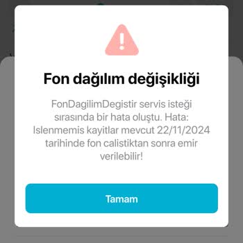 BES Fon Değişikliği Sorunu