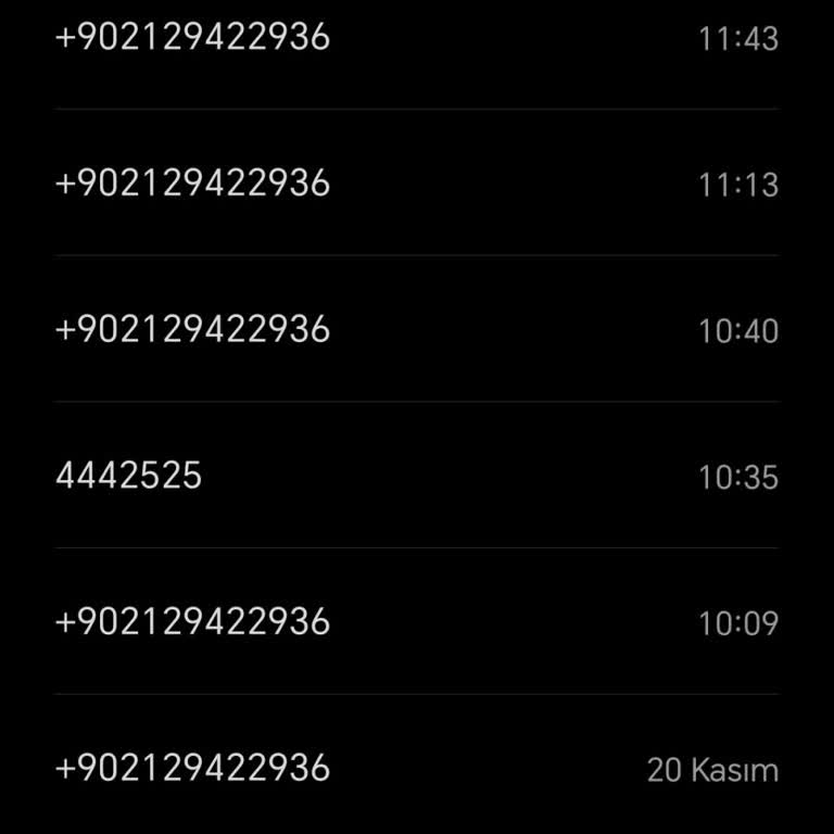 Sürekli Aramalarla Rahatsız Ediliyorum