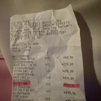 Özdilek AVM Ürün İade Sorunu!