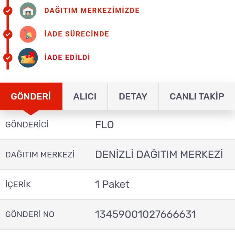 Kargo Şirketinin Ayakkabıyı Getirmemesi Ve Yanlış İade İşlemi
