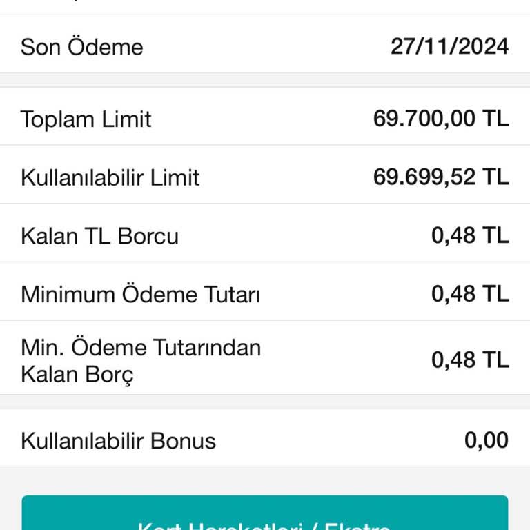Kapatılmayan Kredi Kartı Ve Haksız Borç Yansıtması