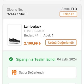 Lumberjack Ayakkabıda 74 Günlük Hayal Kırıklığı