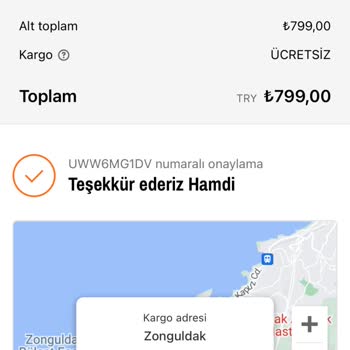 Ürün Kargoya Verilmedi Ve İletişim Sorunları