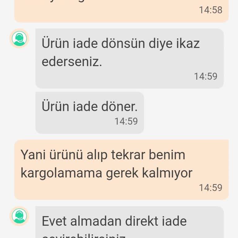 Dolap'ta İade Sorunu Ve İletişim Eksikliği