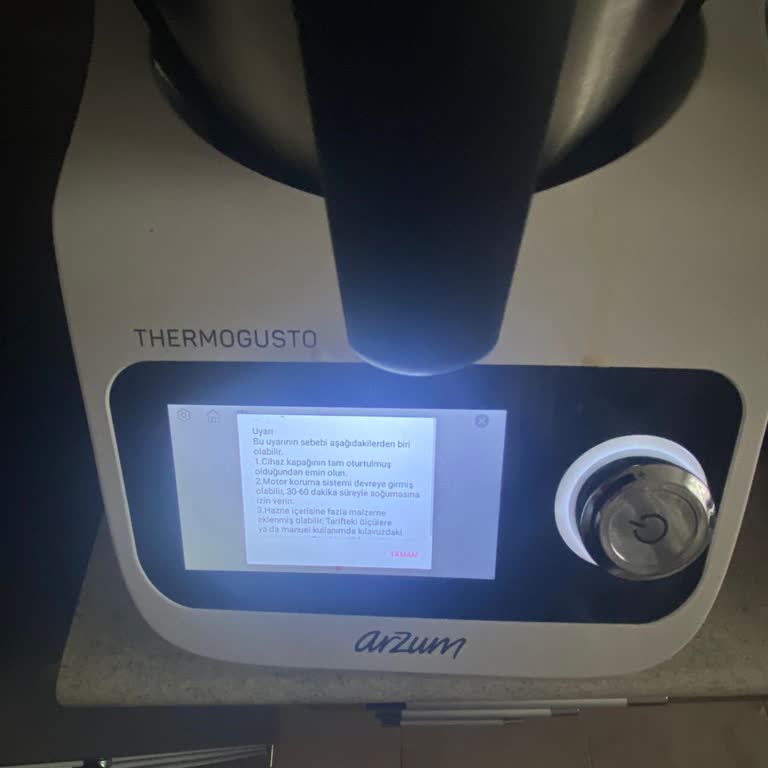 Arzum Thermogusto Mutfak Robotu Hamur Yoğurma Sorunu
