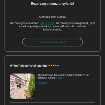 Rezervasyon İptalinde Yaşanan Sorunlar